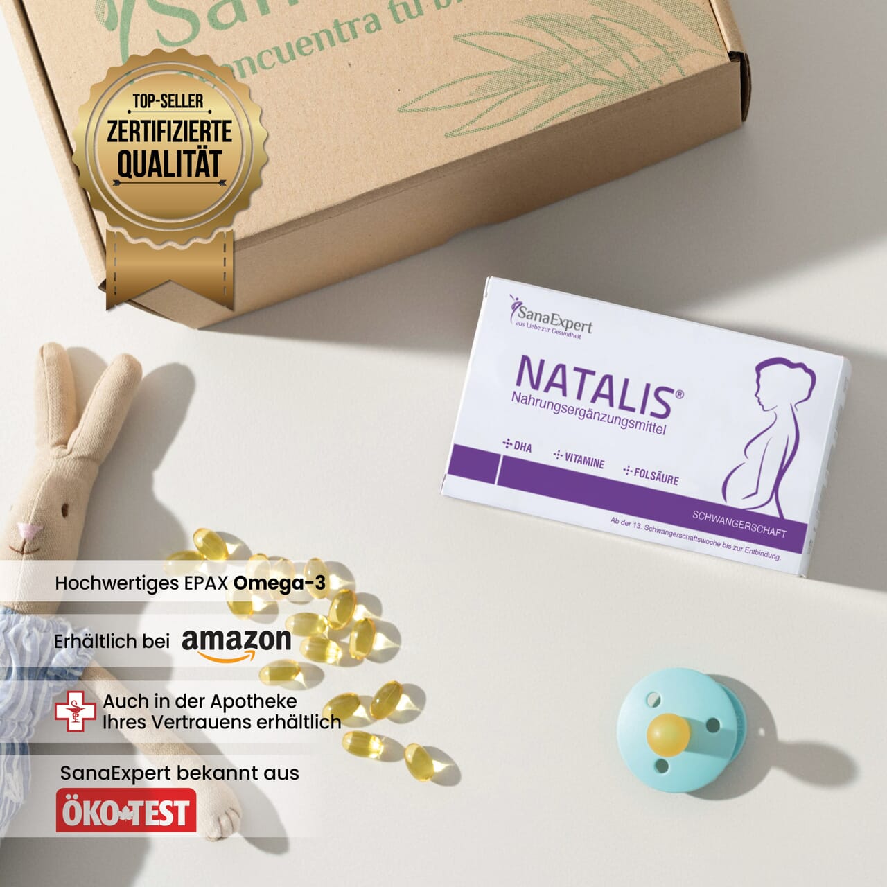 SanaExpert Natalis, 90 Kapseln