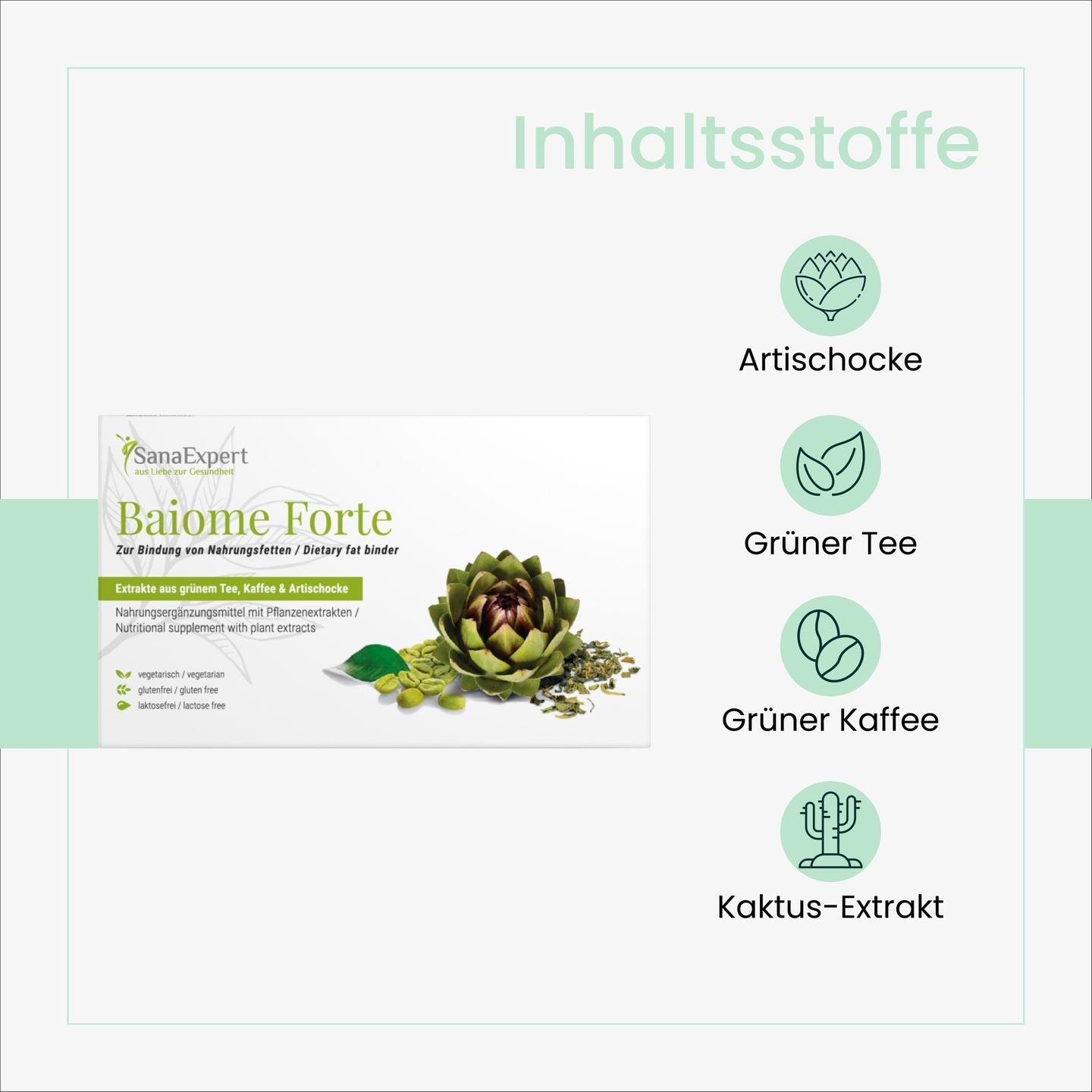 SanaExpert Baiome Forte, 60 Kapseln