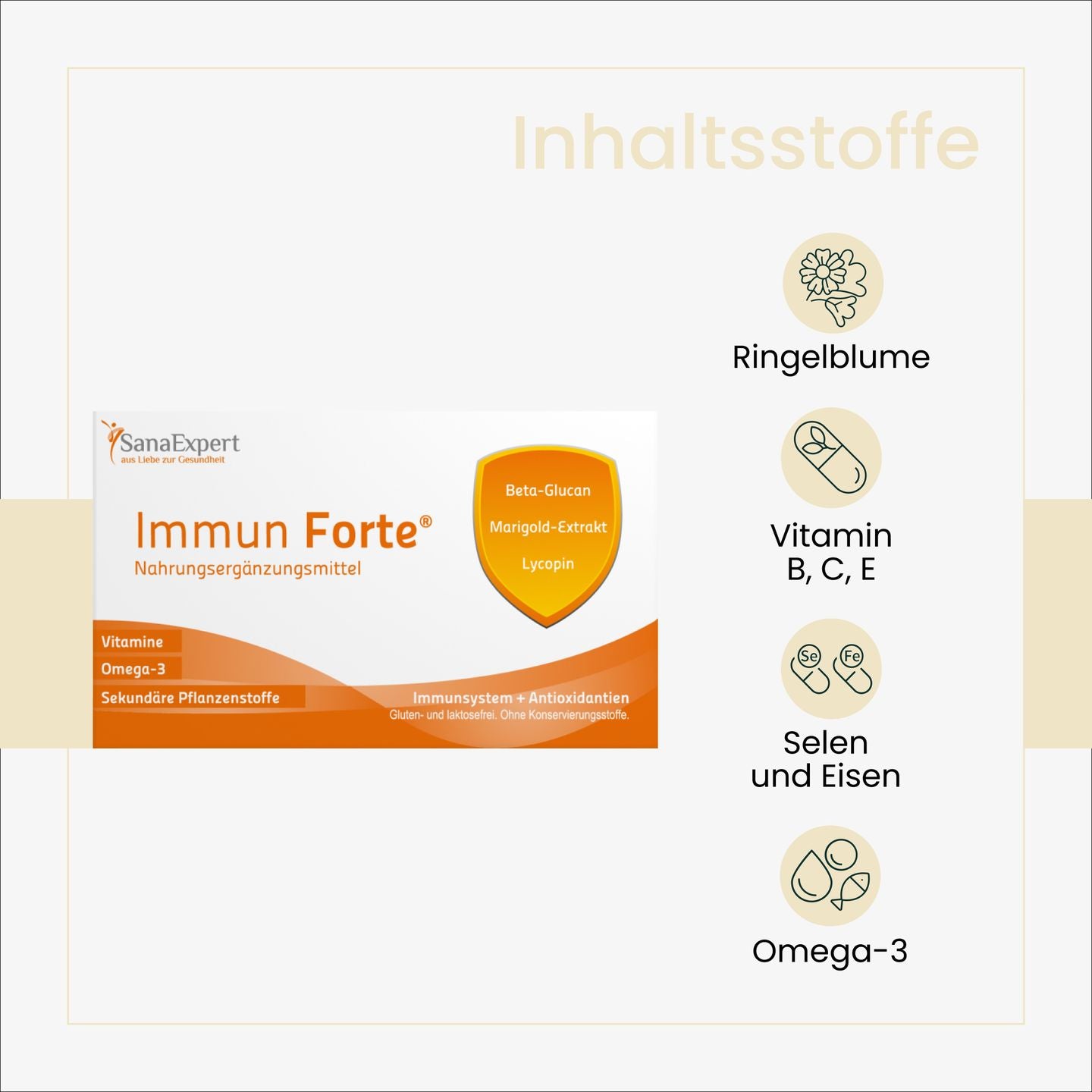 SanaExpert Immun Forte, 90 Kapseln
